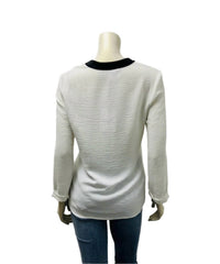 Compli K - Women's Long Sleeves And Tie Front Top