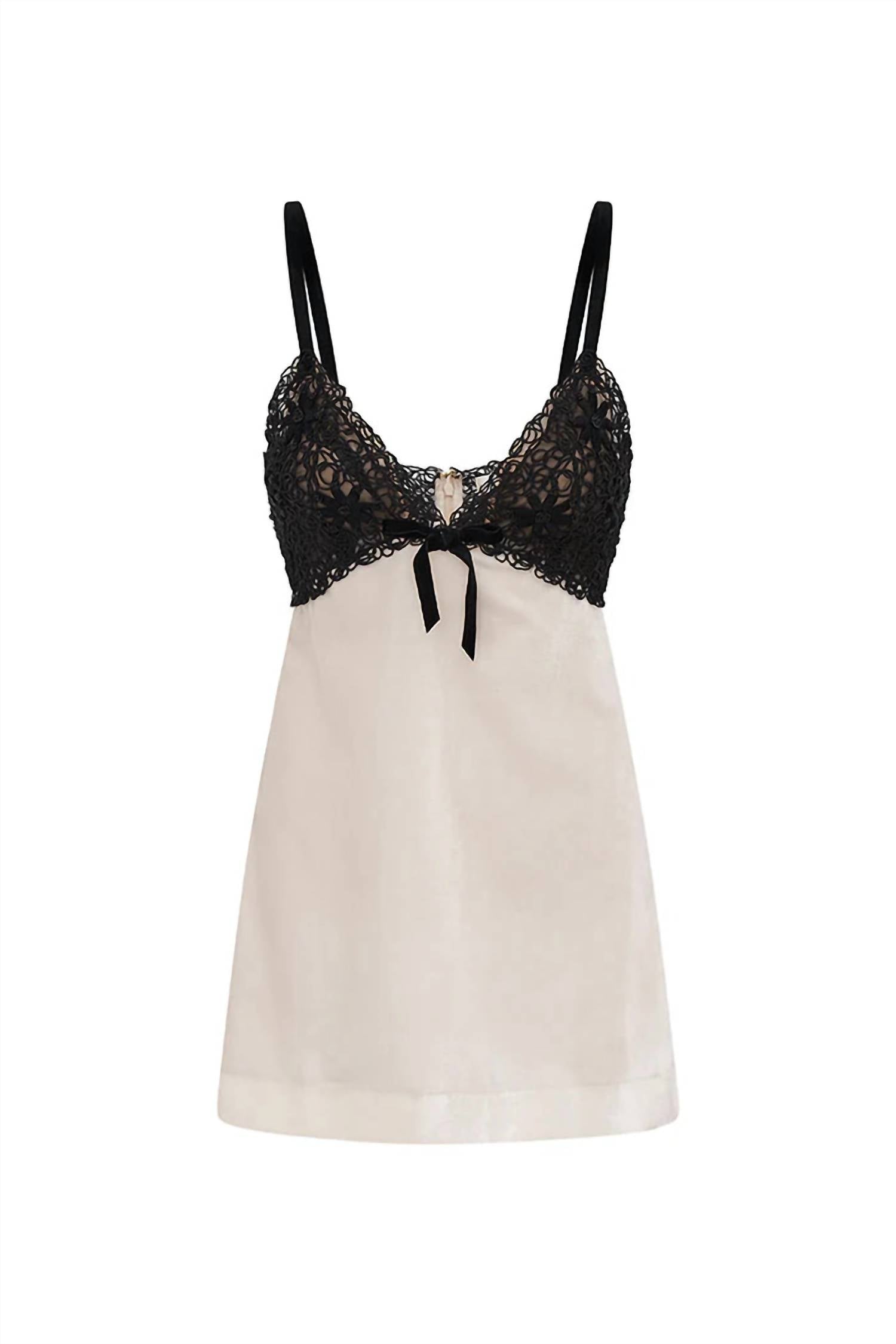 Loveshackfancy - Ganette Velvet Mini Dress