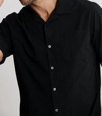 Jachs New York - Paper Touch Short Sleeve Camp Shirt