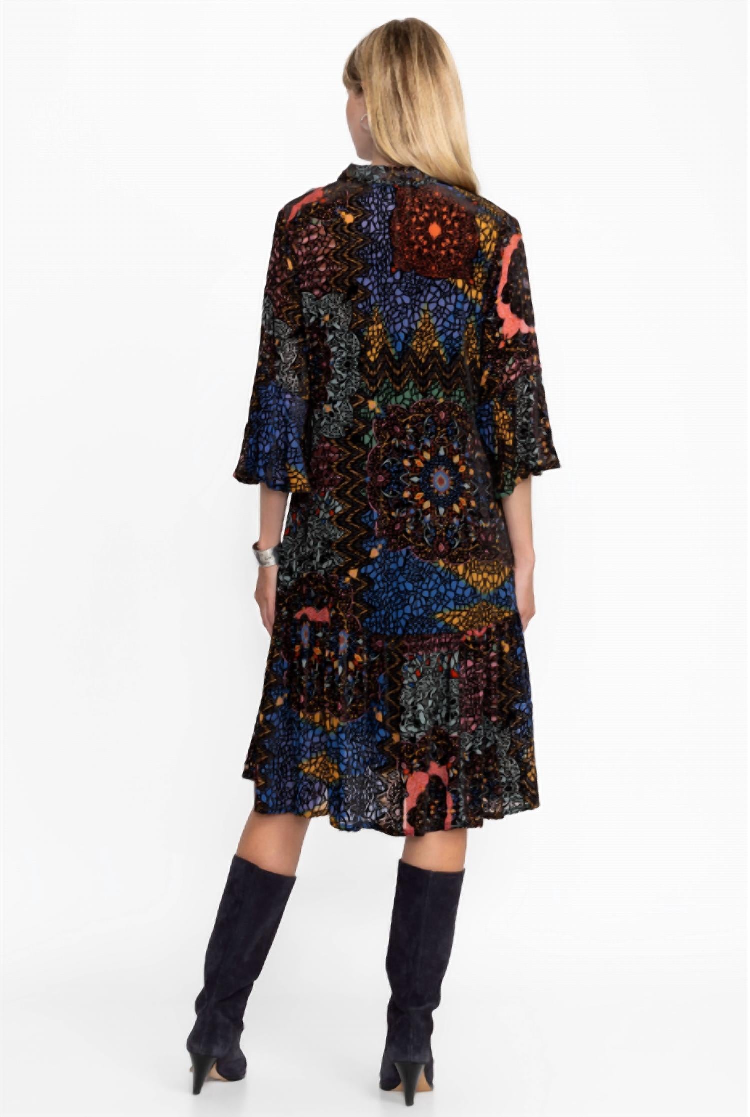 Johnny Was - Nash Midi Burnout Dress