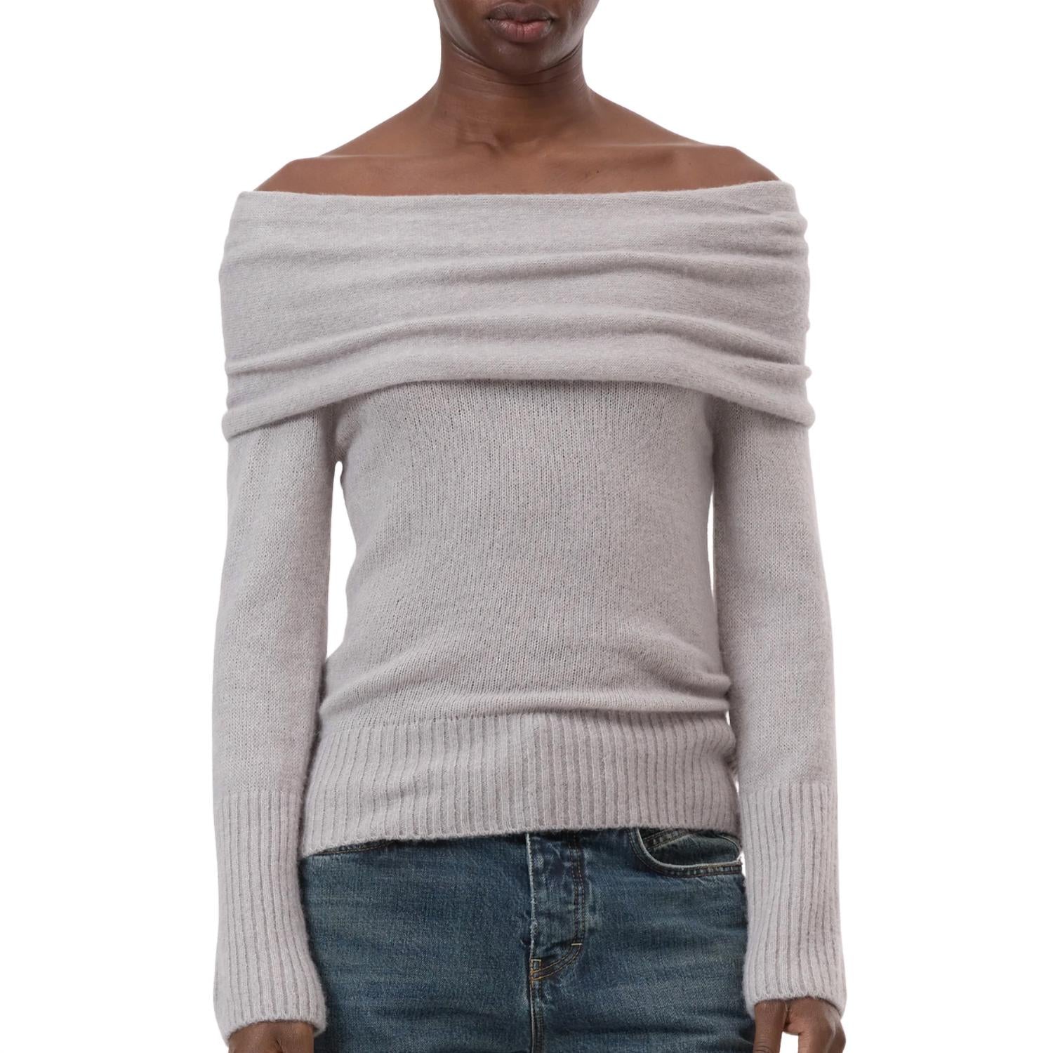 Closed - Wide Collar Long Sleeve Top