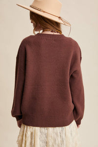 Listicle - Cowboy Boots Sweater
