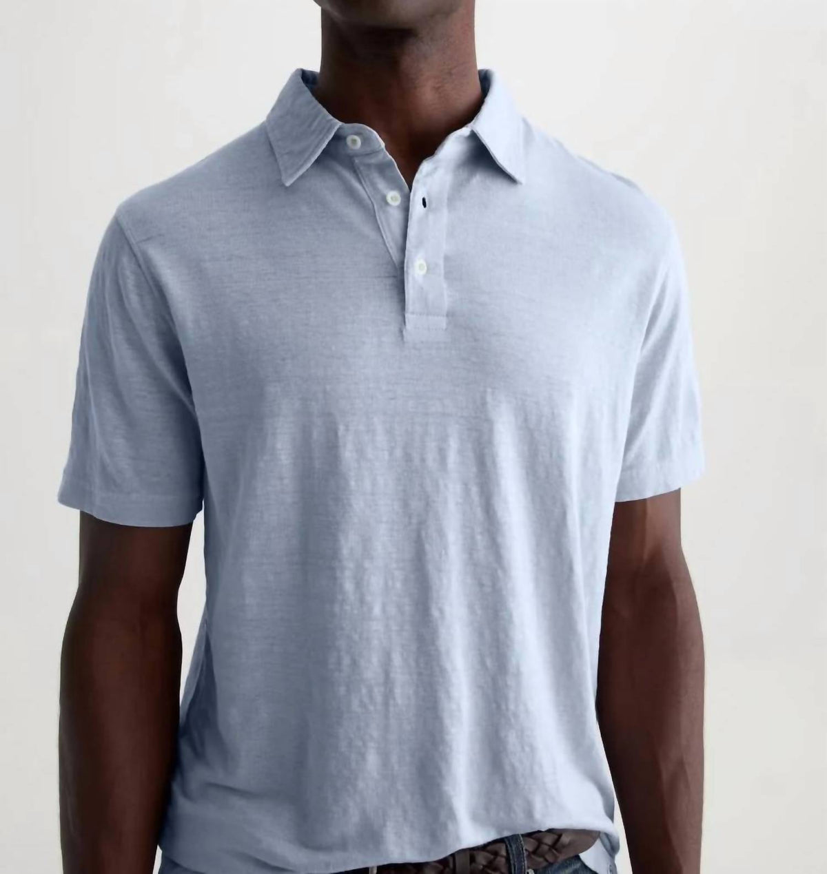Ag Jeans - Bryce Classic Linen Short Sleeve Polo