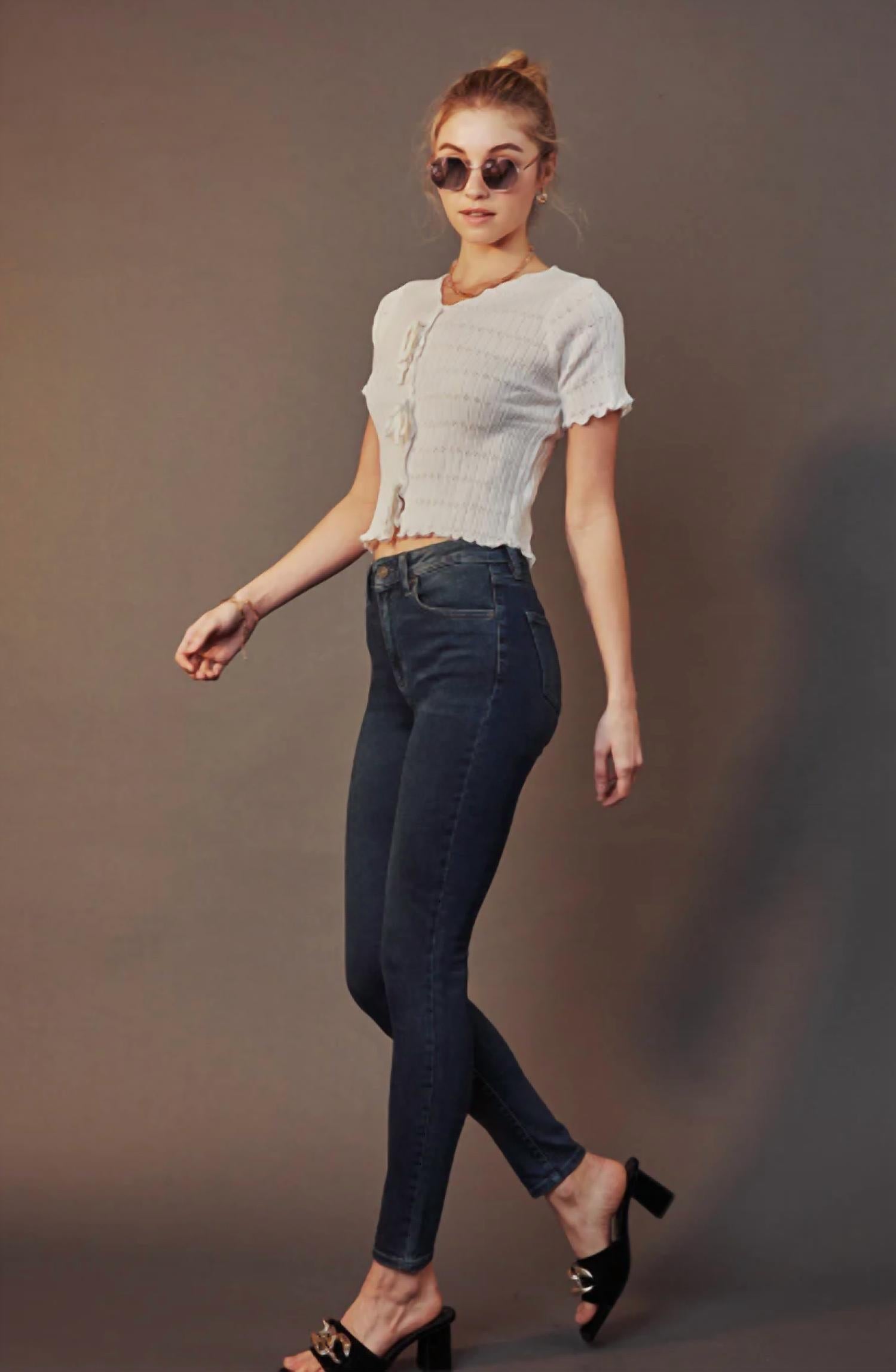 Kancan - Nickie High Rise Super Skinny Jeans