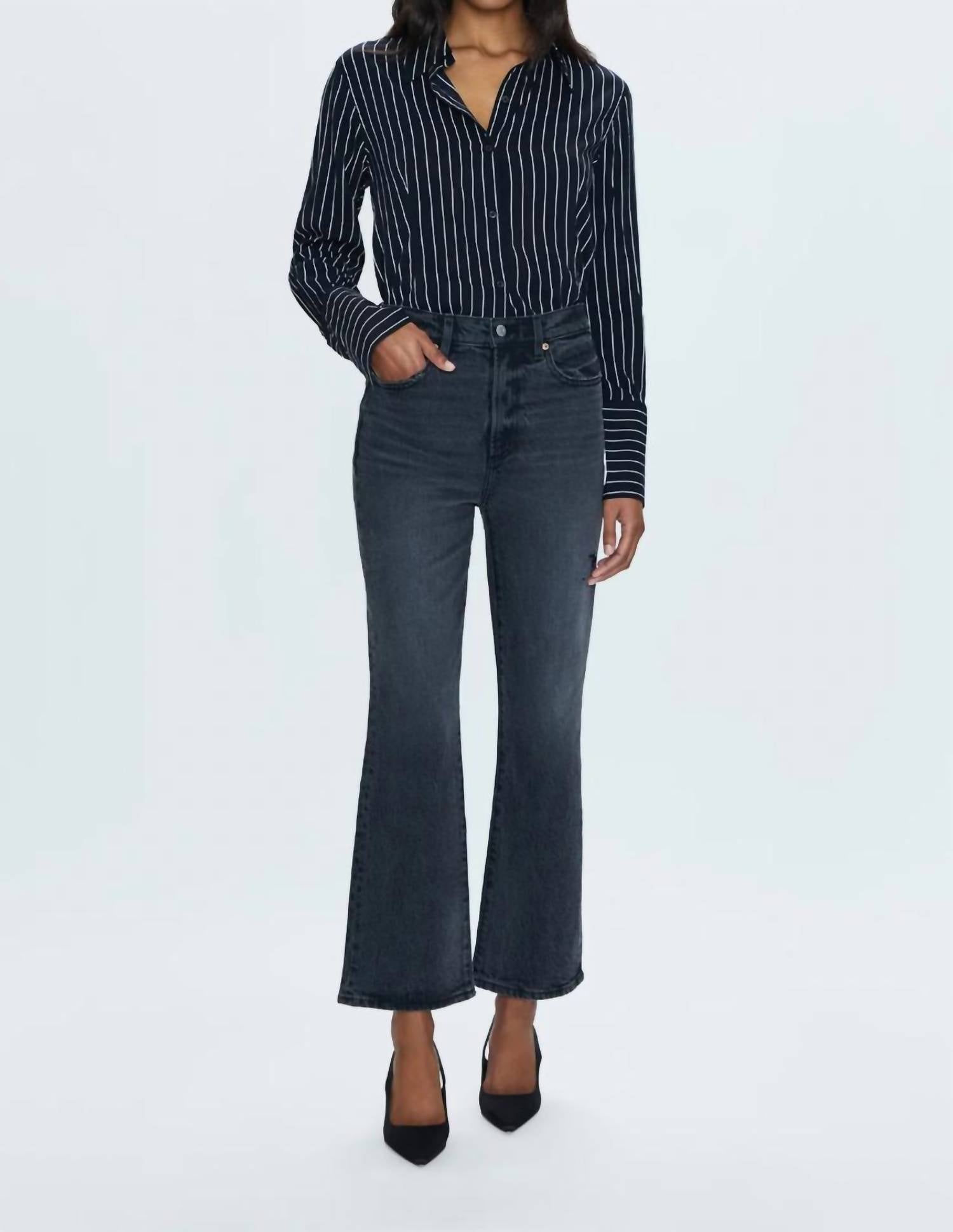 PISTOLA Ally High Rise Bootcut Jeans in after hours vintage - women's jeans