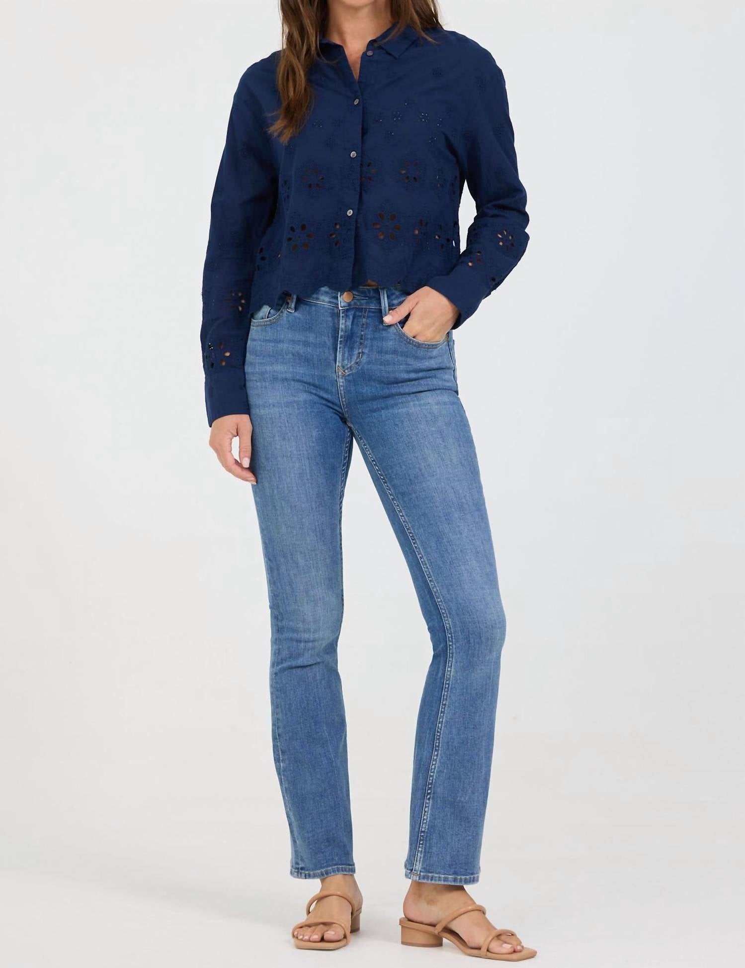 Dear John Denim - Miranda Cropped Button Down Shirt