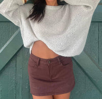 Just Usa - Classic Mini Denim Skort