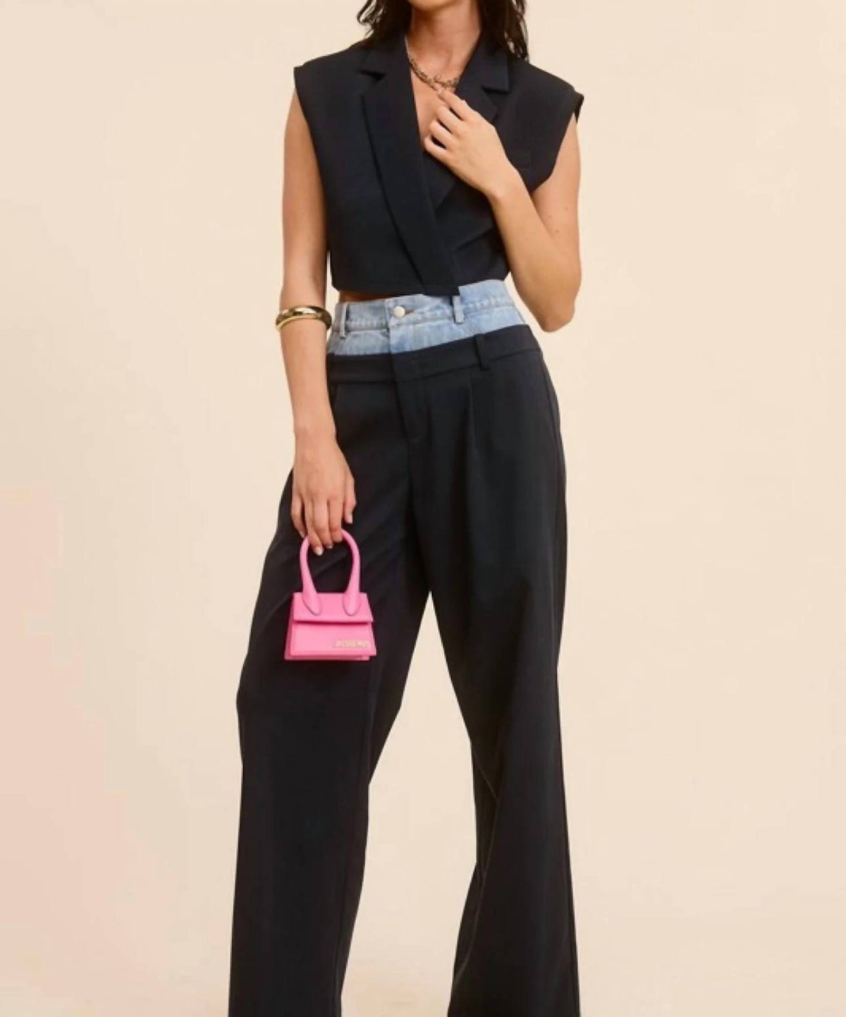 Art & Love Usa - Solid Cropped Vest