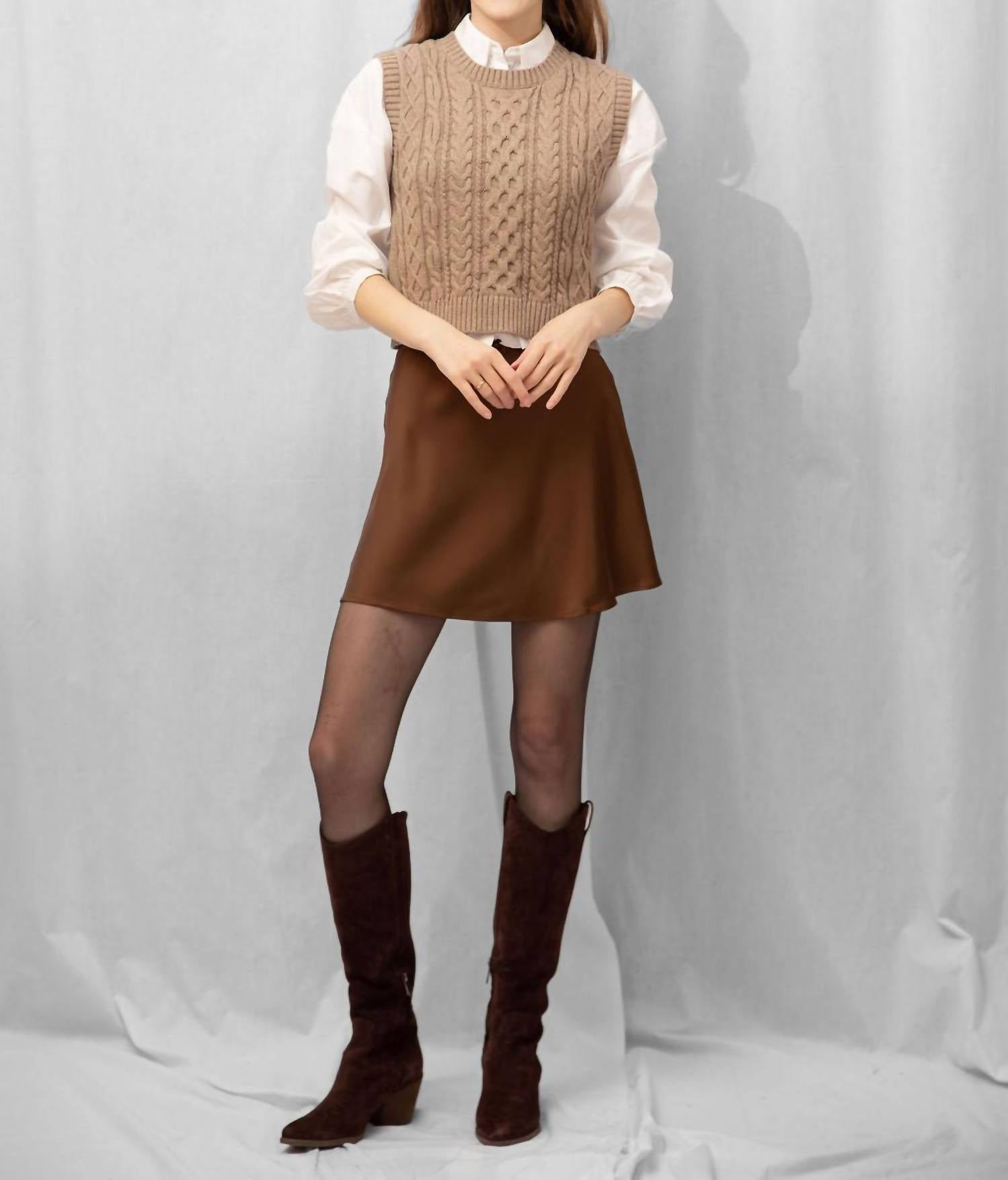 Mod Ref - Sunna Knit Vest