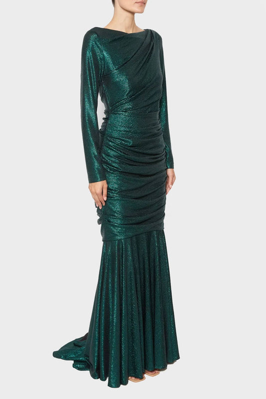 Talbot Runhof - Mirrorball Stretch Long Dress