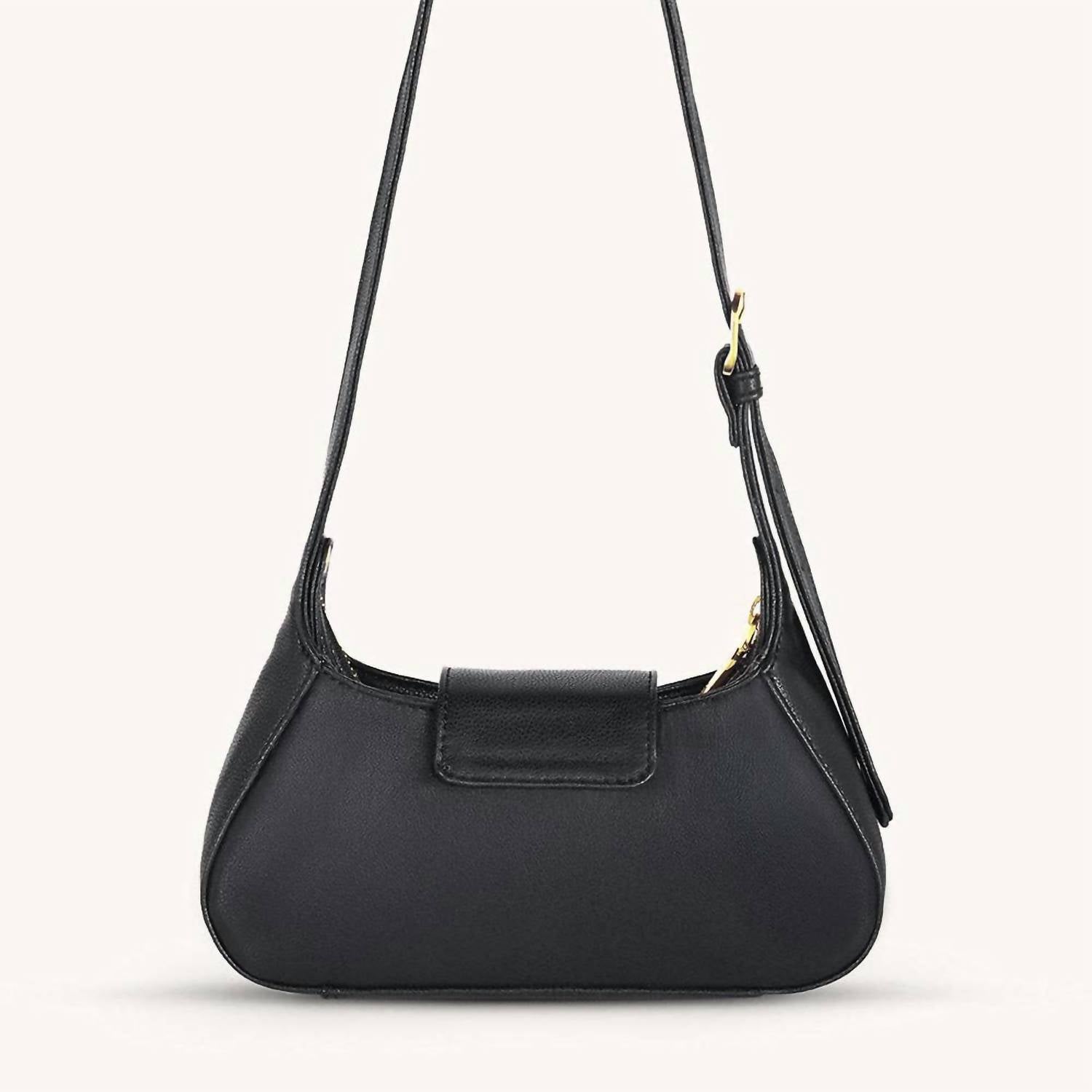 Myra Bag - Women's Graciela Petite Half-moon Vegan Leather Shoulder Bag