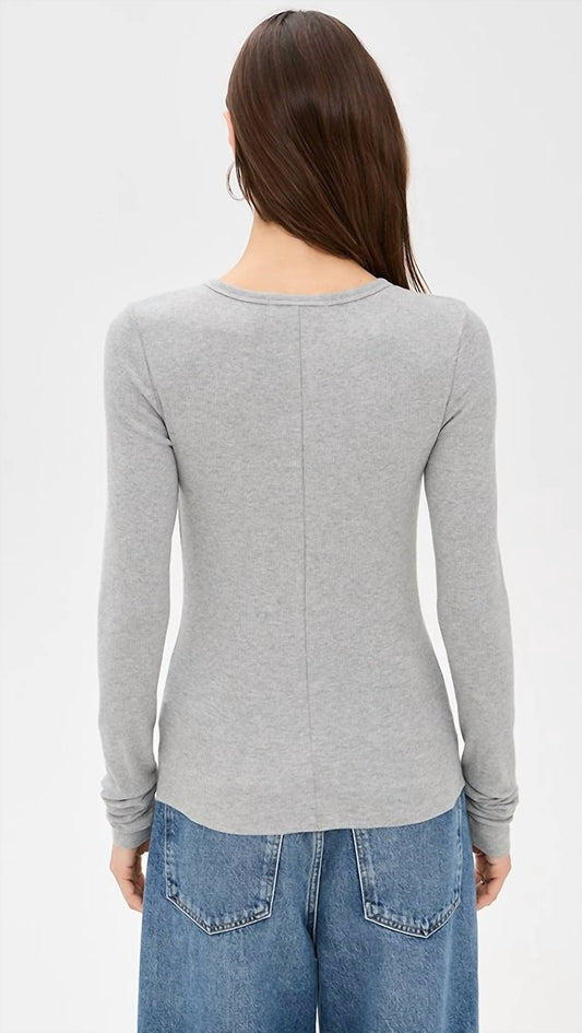 Eterne - Cropped Ribbed Fitted Top