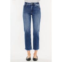 Kancan - High Rise Slim Straight Jean