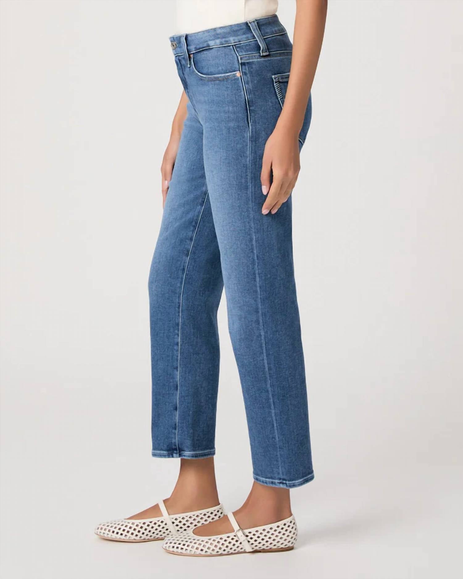 Paige - Mason Ankle Straight Leg Jeans