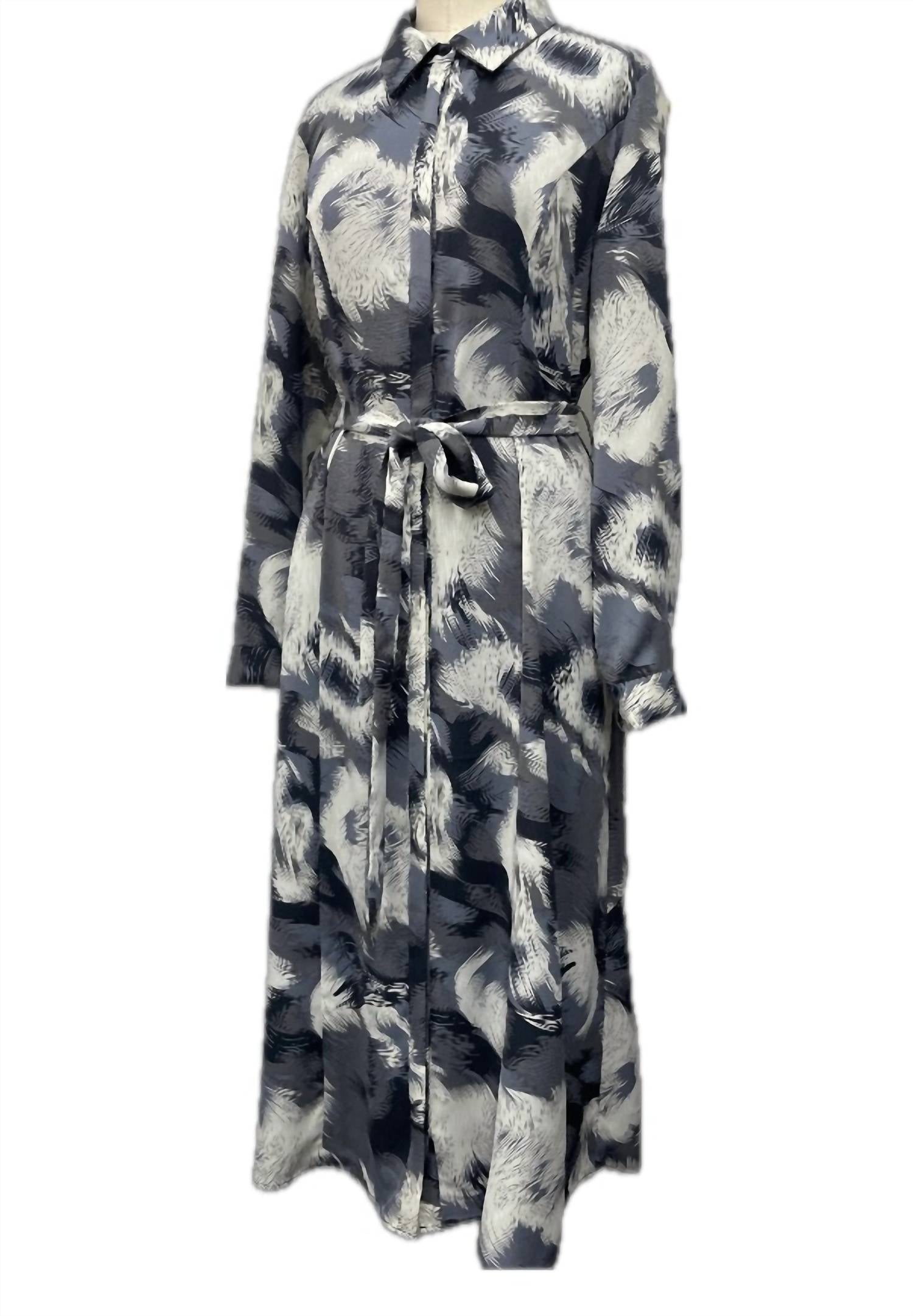 Paniz - Eye-catching Printed Midi Dress