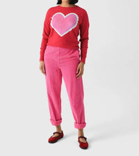 J. Society - Heart Crew Sweater
