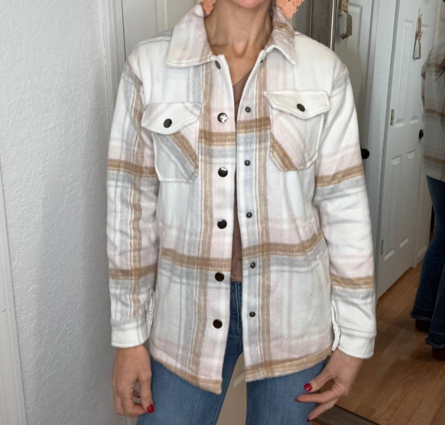 Michelle Mae - Norah Plaid Shacket
