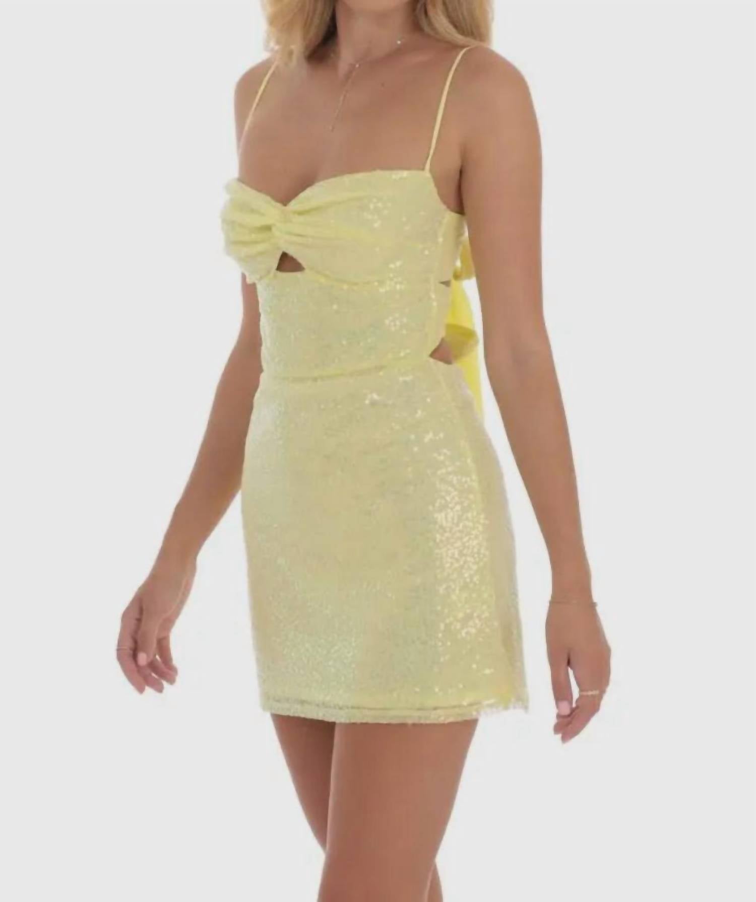 Lucy In The Sky - Desiree Sequin Dress