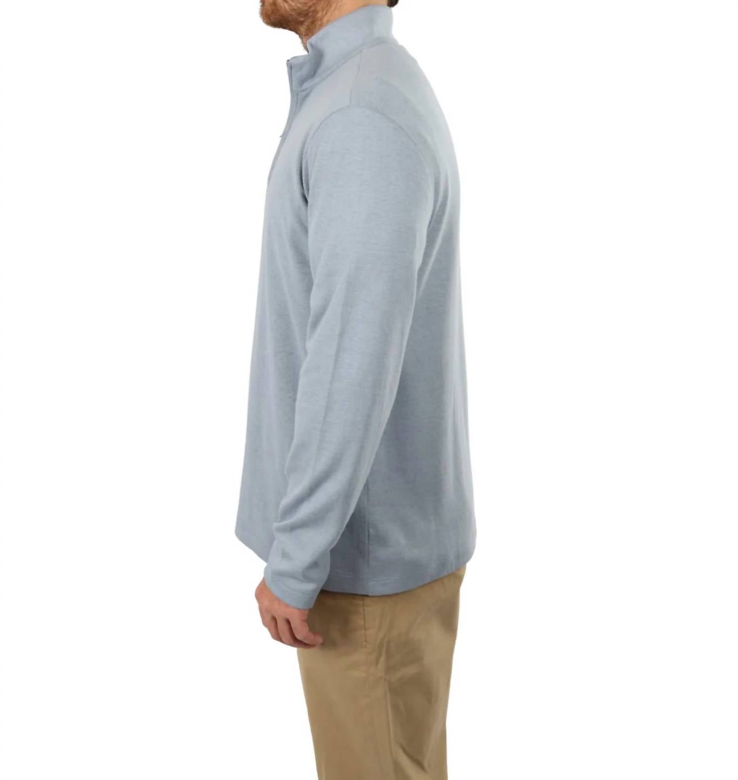 Vince - Double-faced Quarter Zip Top