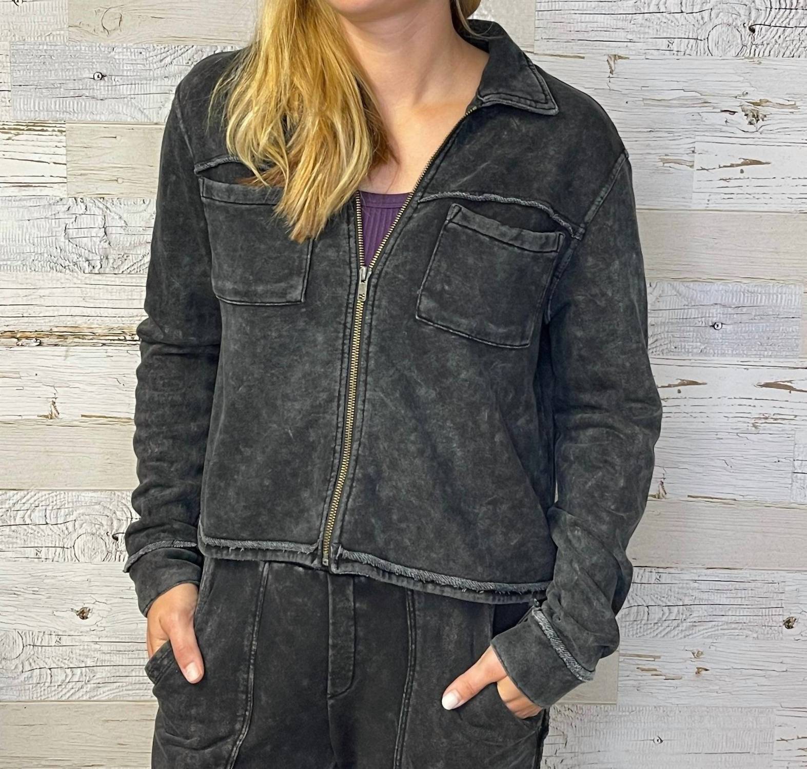Flags & Anthem - Charlotte French Terry Jacket