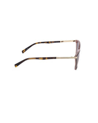 LEVI'S Women's Cat Eye Sunglasses in brown shaded - women's accessory - detail view