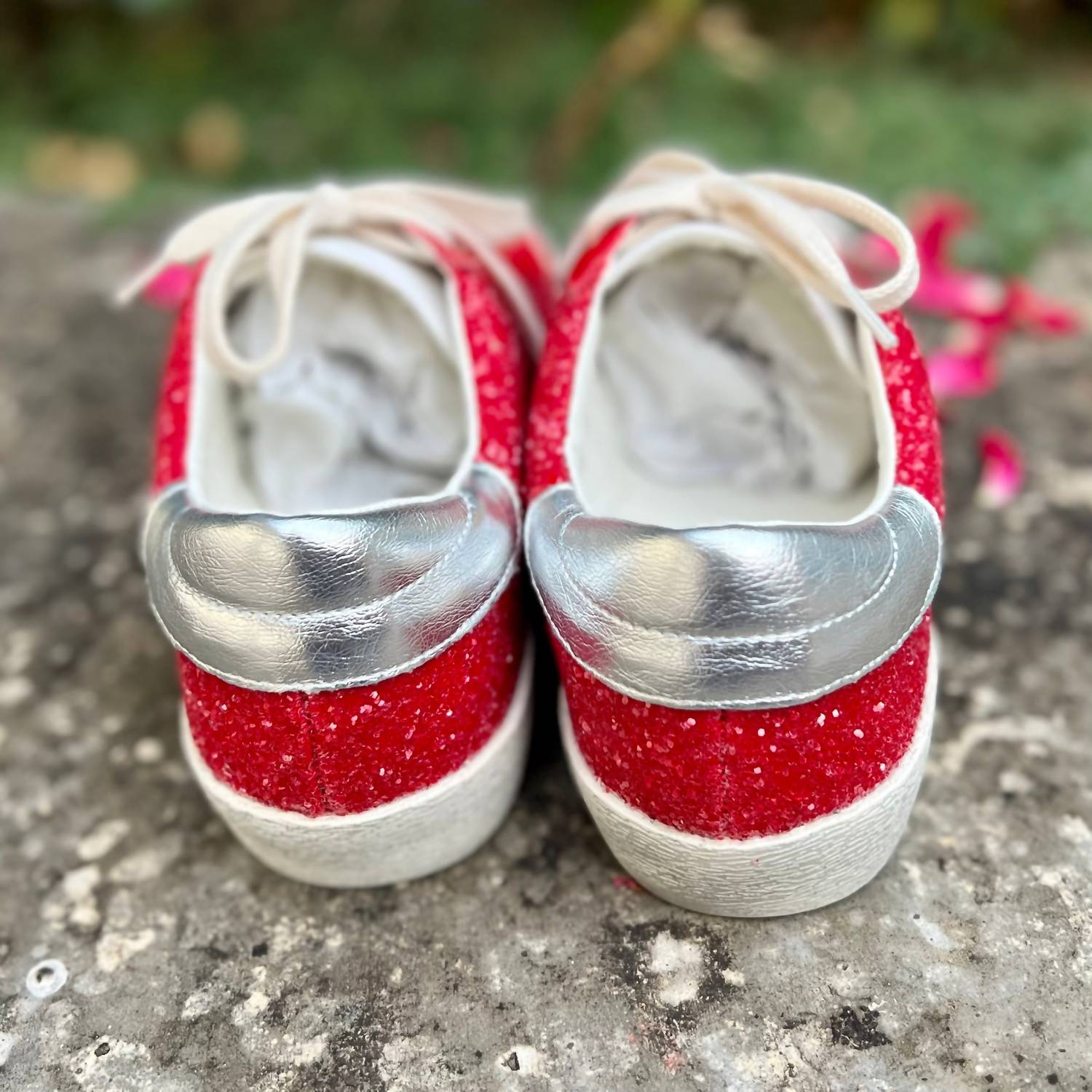 MiiM Women's Glazed Star Sneakers in red - women's sneaker - view 7