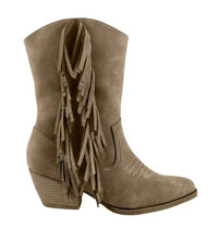 Jellypop - Women's Benjie Heeled Fringe Boots