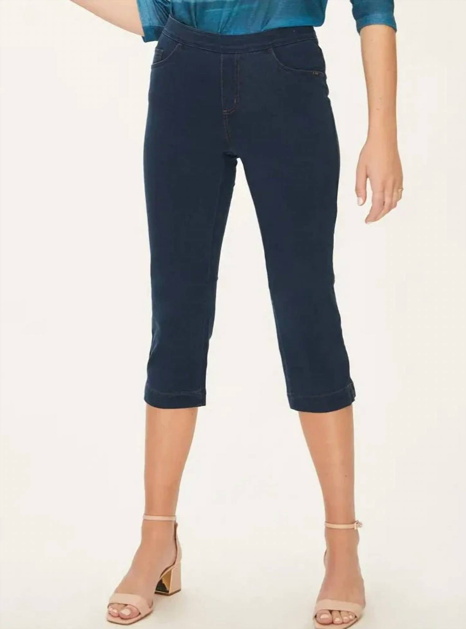 Fdj - Pull On Capri Pants