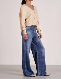 Elan - Florence Color Block Cardigan