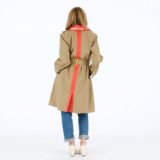 Kerri Rosenthal - Sunny Side Up Trench Coat