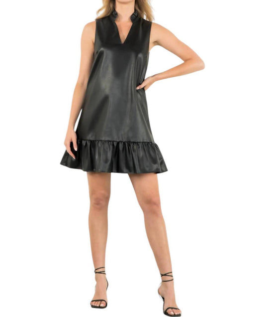 Thml - Leather Sleeveless Dress