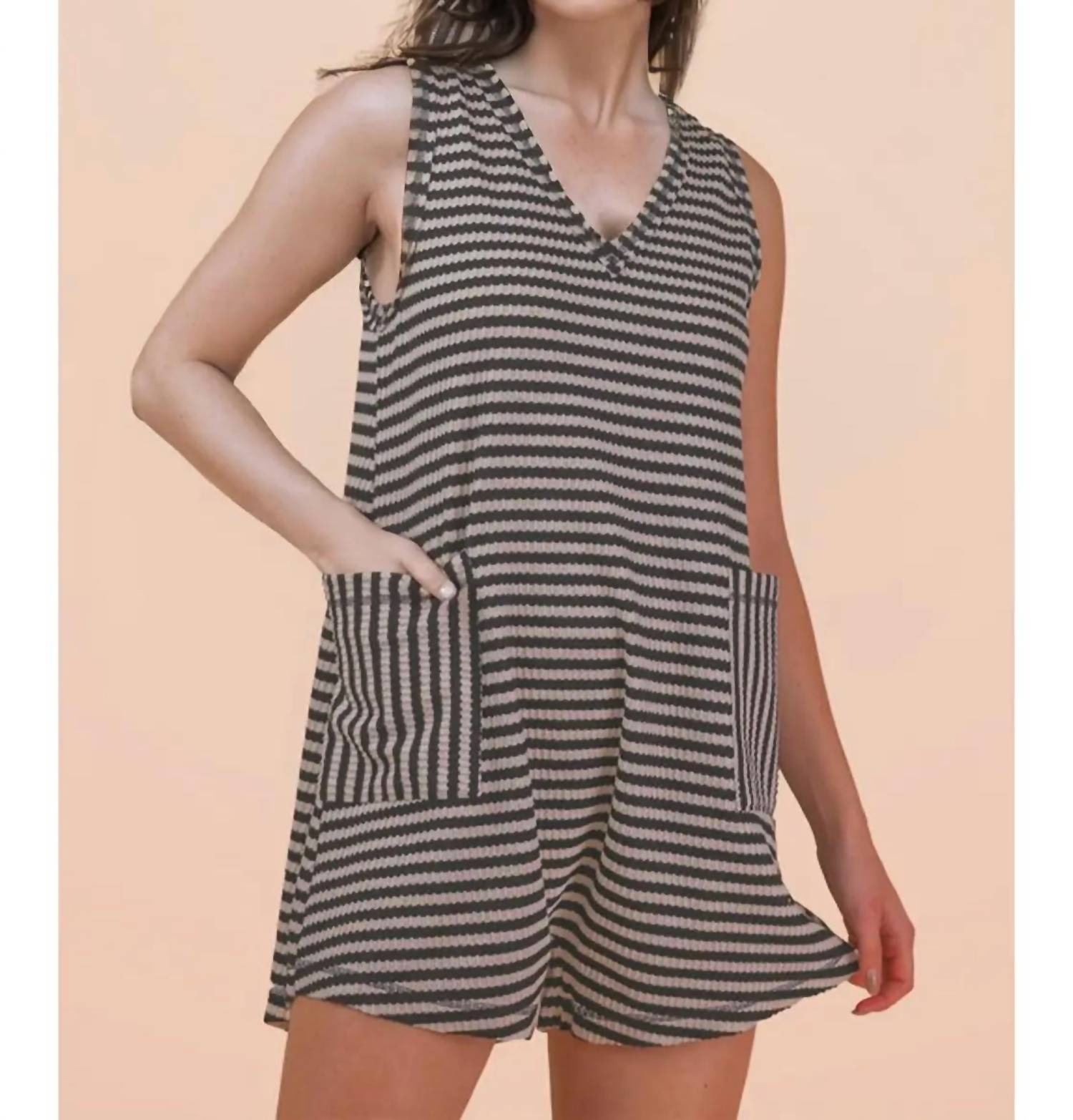Very J - Stripe Romper