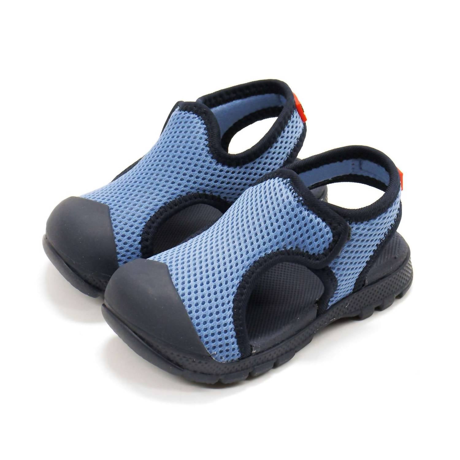 HUNTER Boys Mesh Outdoor Walking Sandals in stornoway blue - kids' sandal