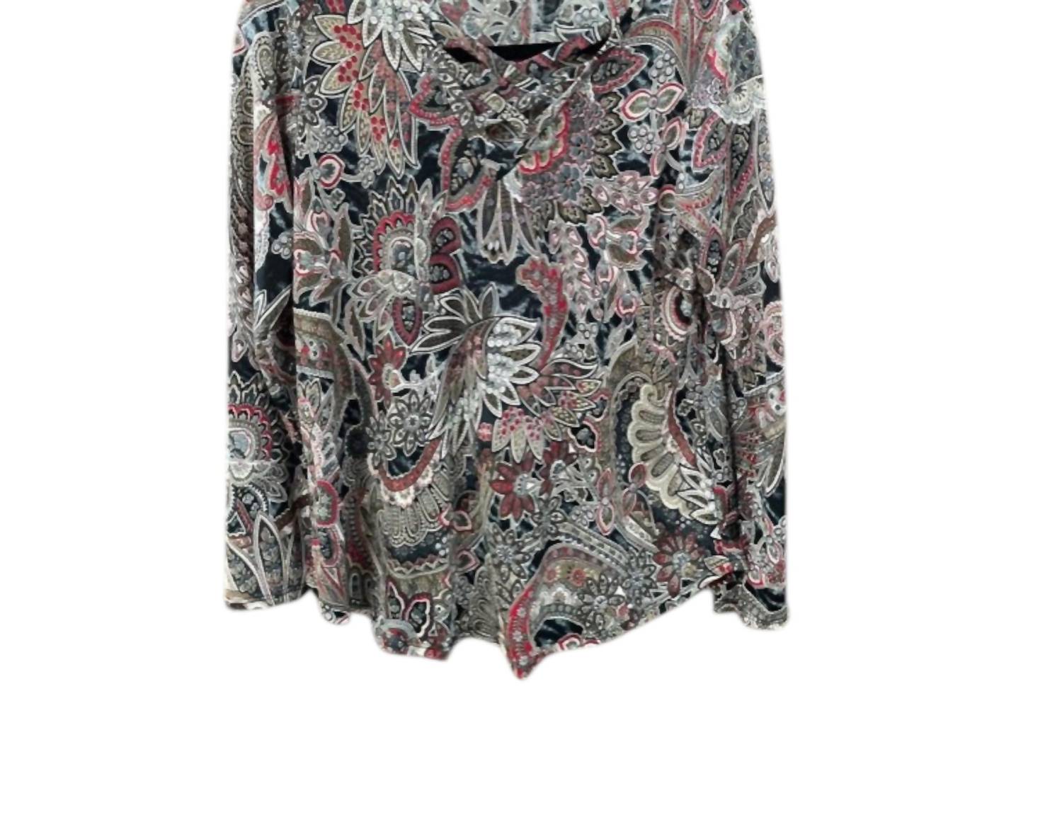 Blank - Women's Floral Print Blouse