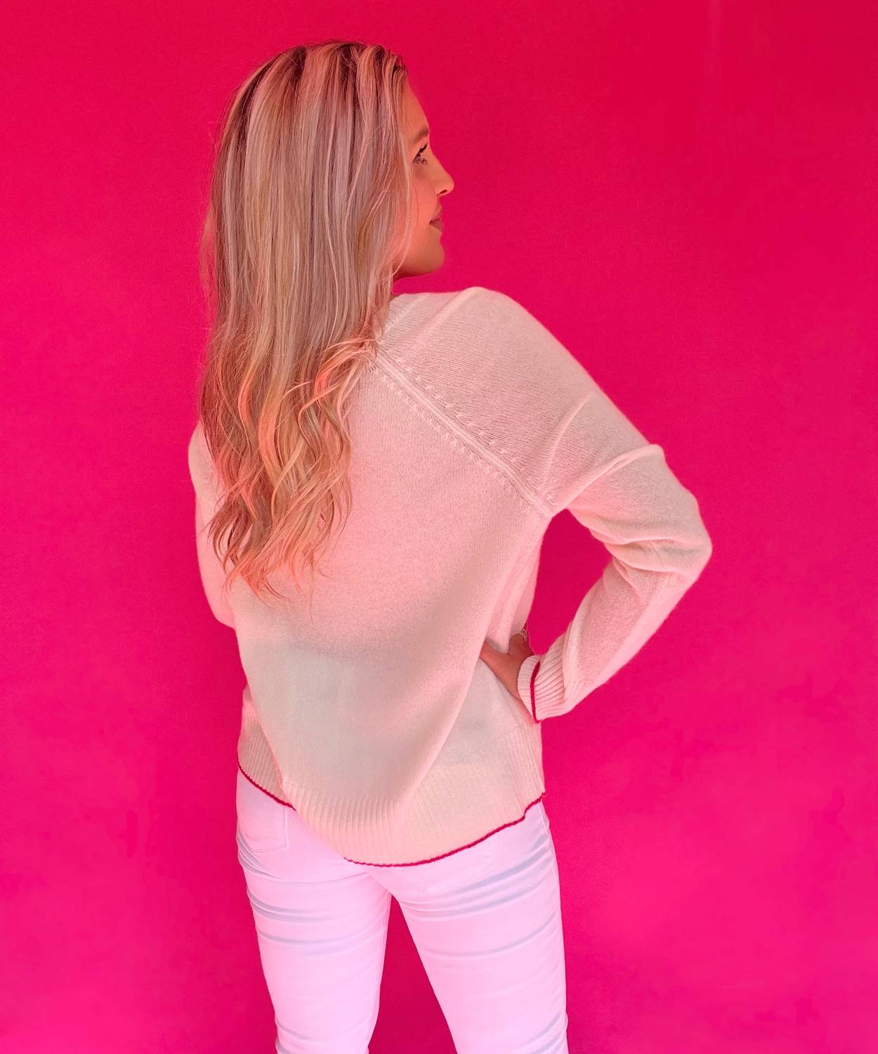 Golden Sun - Meet Me In Paradise Cashmere Sweater