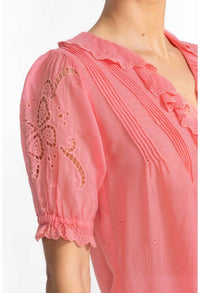 Johnny Was - Anette Ruffle Blouse - Plus