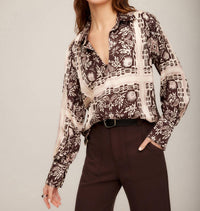 Fifteen Twenty - Tess Half Placket Shirt