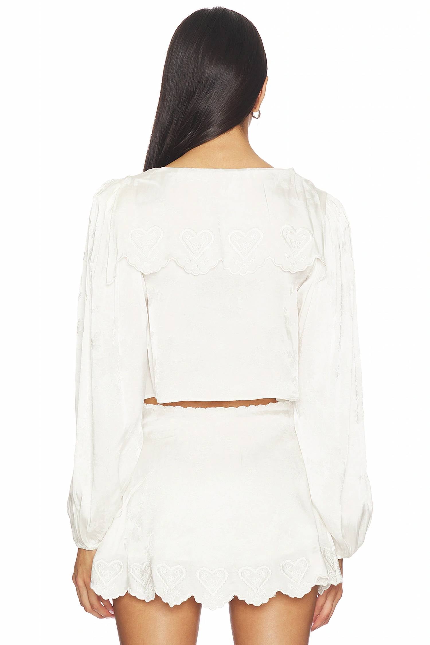 For Love & Lemons - Locked Heart Top