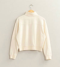Hyfve - Zip-up Minimalist Sweatshirt