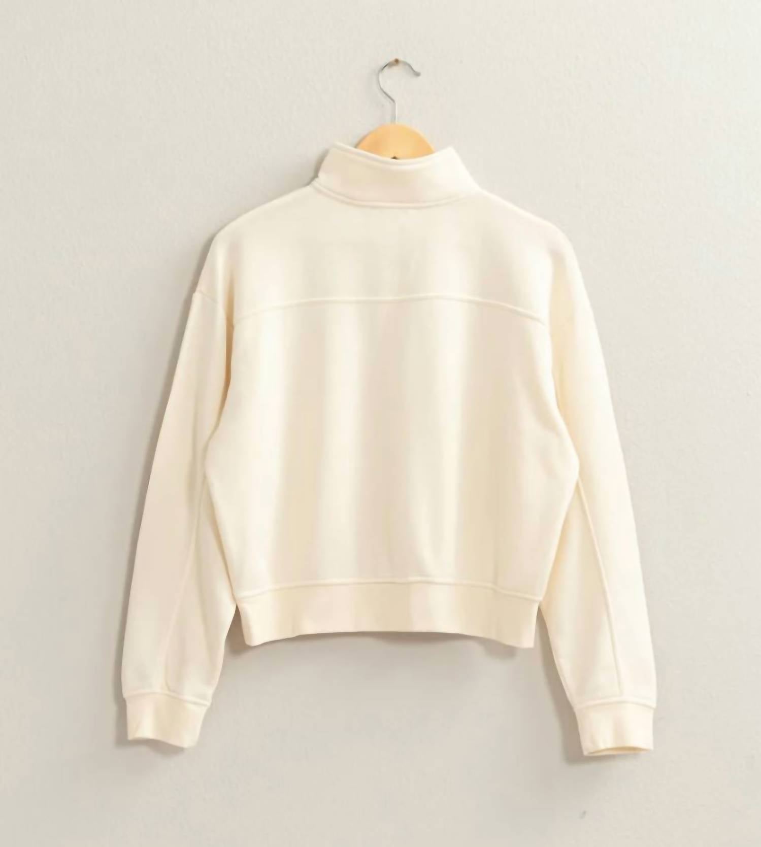 Hyfve - Zip-up Minimalist Sweatshirt