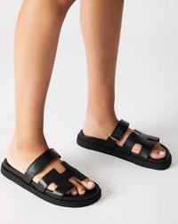 STEVE MADDEN Women's Mayven Sandals in black - women's sandal - view 4