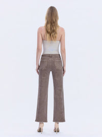 Vervet By Flying Monkey - Rhinestone Embellished Slim Wide Jeans
