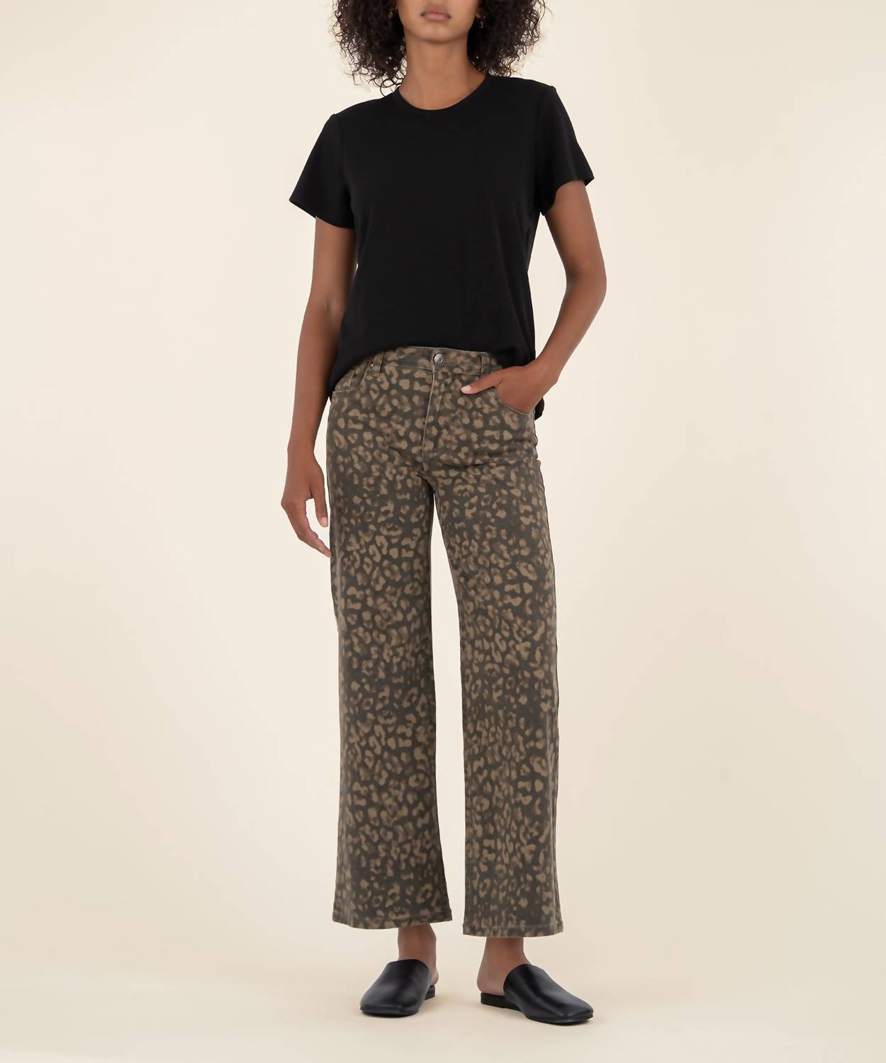Kut From The Kloth - Meg High Rise Wide Leg Denim Pants