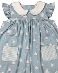 Whimsy Bay Kids - Girl's Set Sail Dress