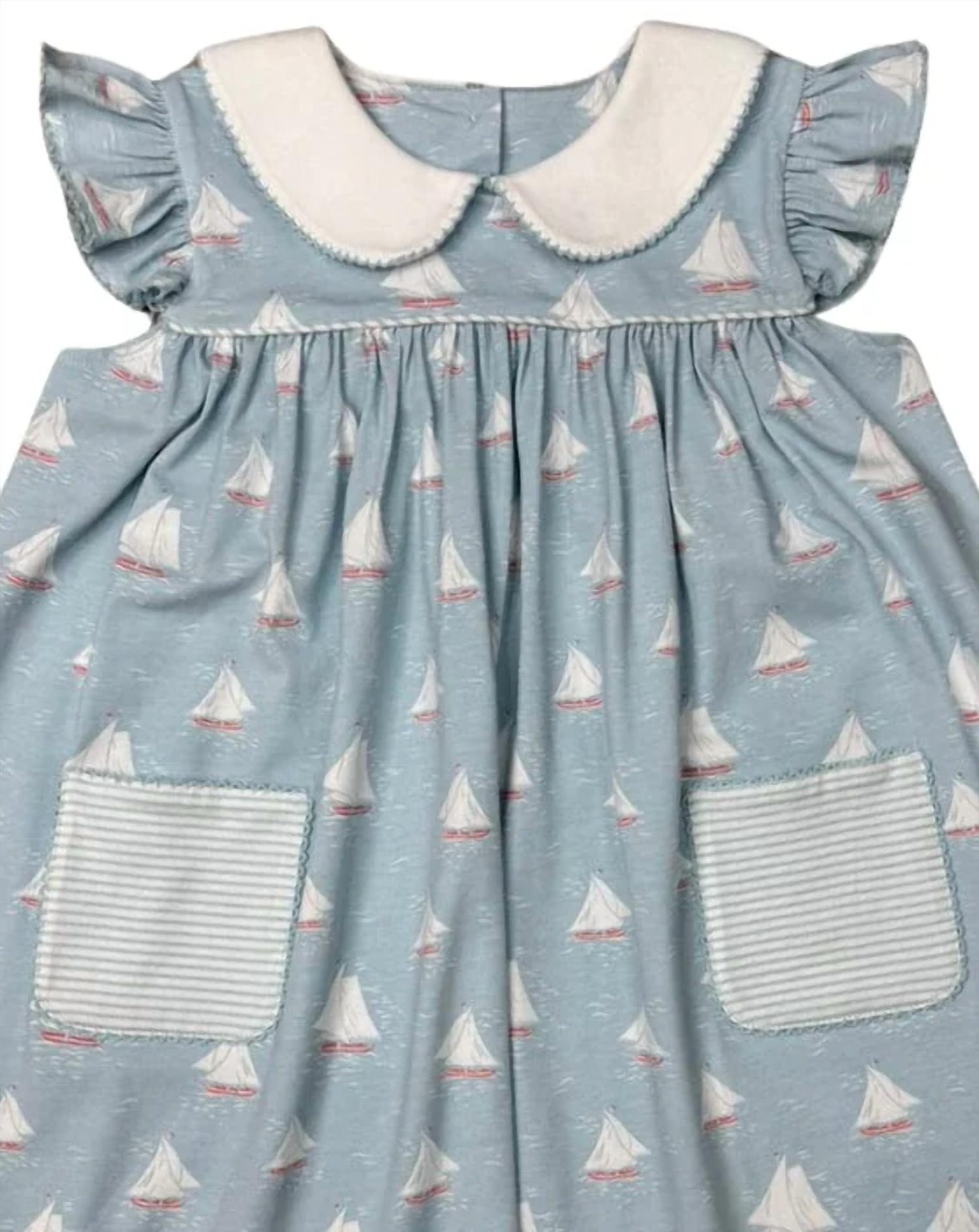 Whimsy Bay Kids - Girl's Set Sail Dress
