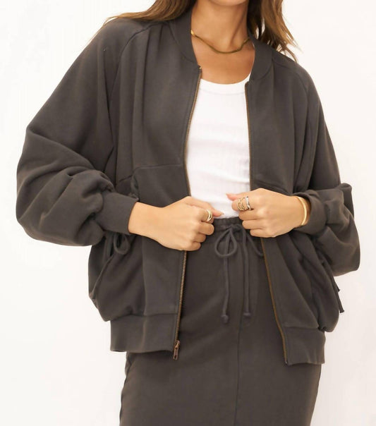 Project Social T - Te Amo Zip Up Seamed Jacket