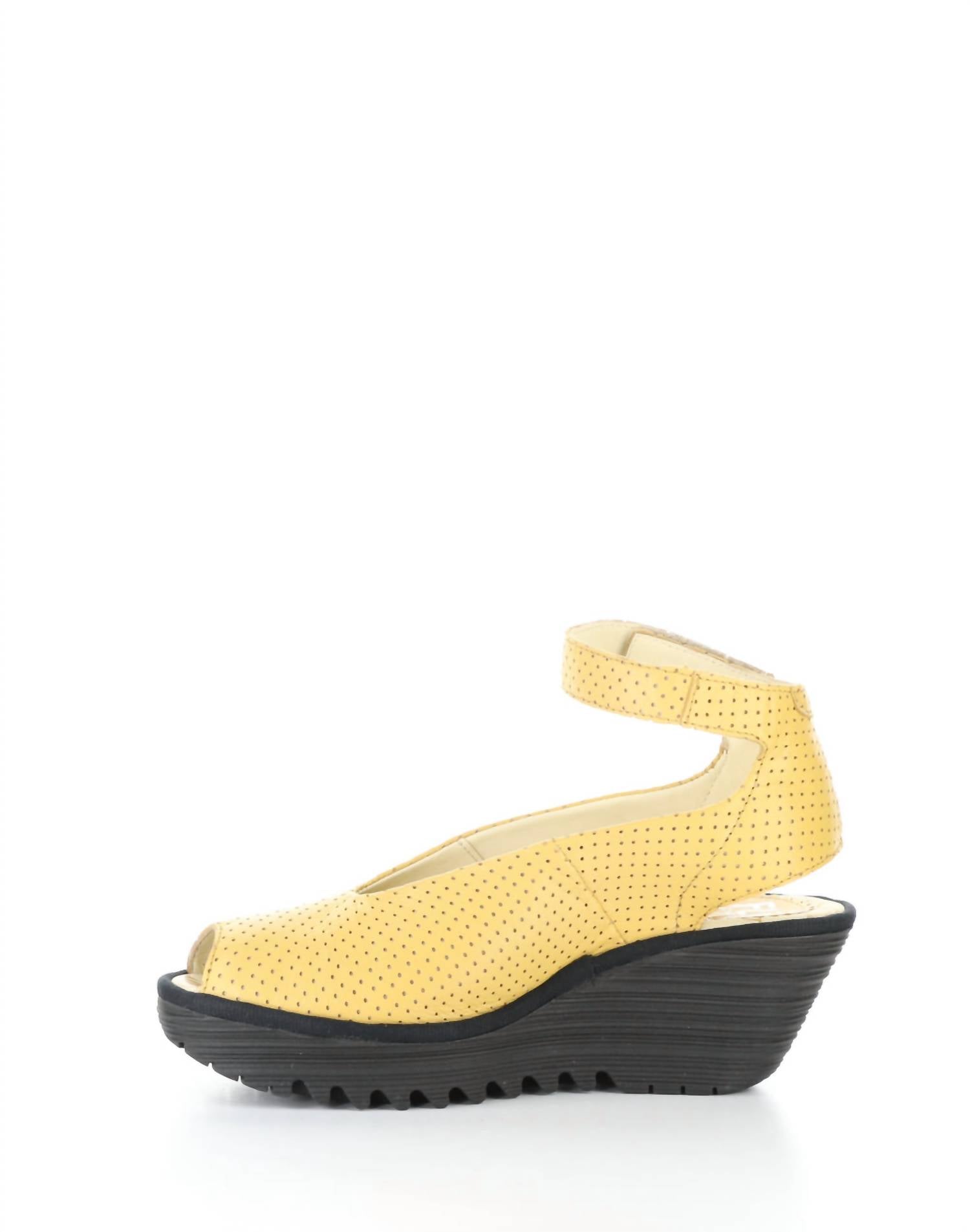 Fly London - Women's Yala376fly Perf Wedge Sandal