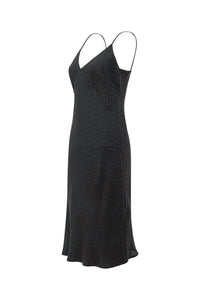 Gold Hawk - Women's Jacquard Slip Dress