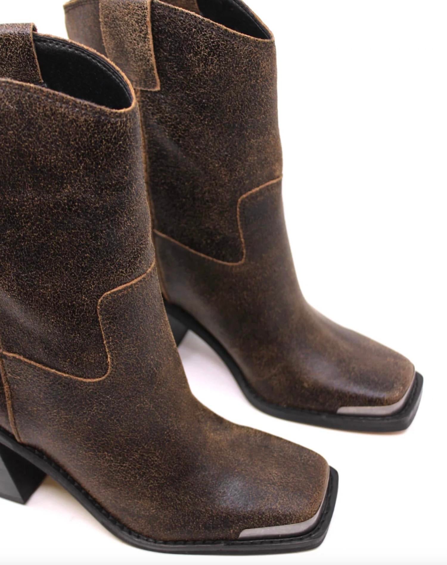 Dolce Vita Women's Falon Ankle Boots in espresso - women's shoe - view 4