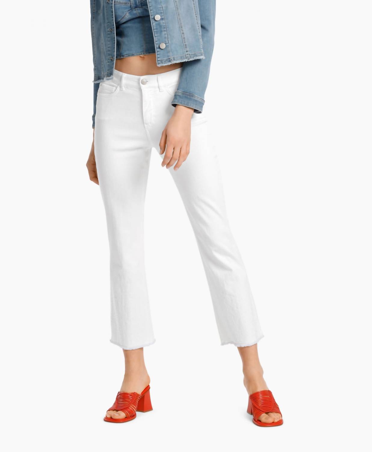 Marc Cain - Forli Sequin Hem Embroidered Jean
